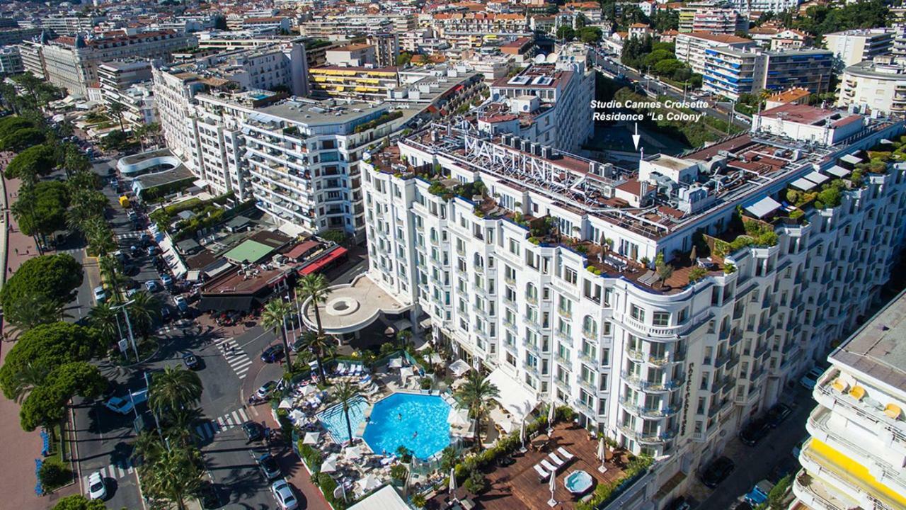 Studio Cannes Croisette Martinez Apartment Exterior photo